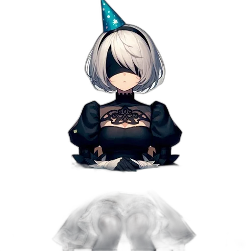 crown, mask, hat, staff transparent PNG cut-out
