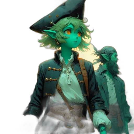 staff, jacket, mask, hat transparent PNG cut-out