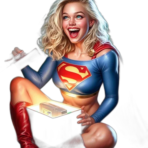 comic book art, photorealistic, concept art, cartoon transparent PNG cut-out