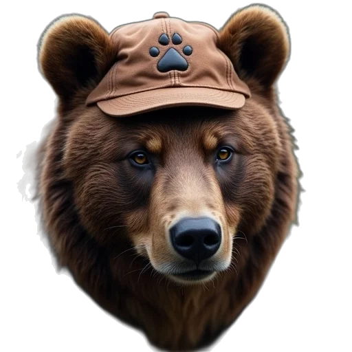 hat, animal, creature, face transparent PNG cut-out