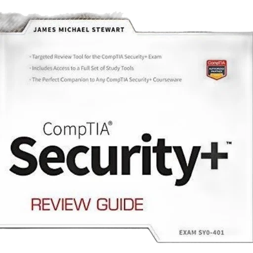book, cover, titled, comptia transparent PNG cut-out