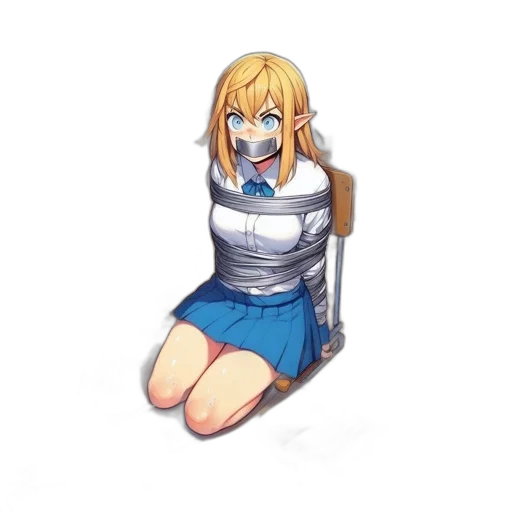 dress, robot, creature, weapon transparent PNG cut-out