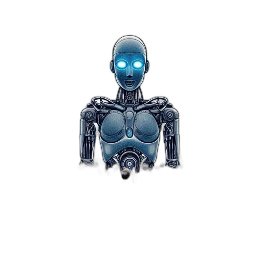 robot, jewelry, creature, 3d render transparent PNG cut-out
