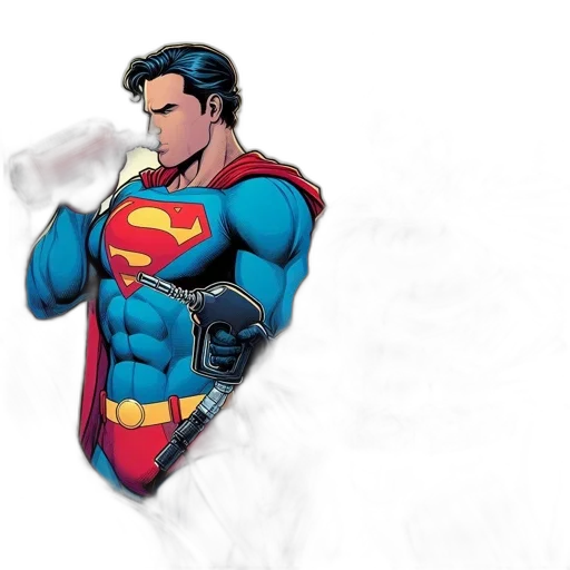 comic book art, concept art, cartoon, photorealistic transparent PNG cut-out