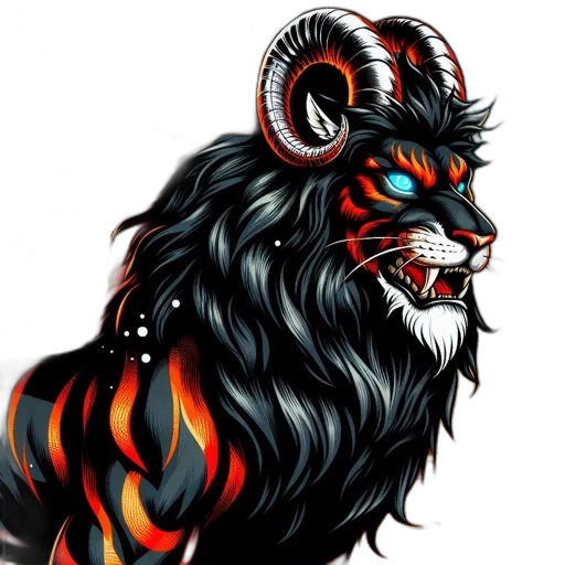 animal, fantasy art, concept art, photorealistic transparent PNG cut-out
