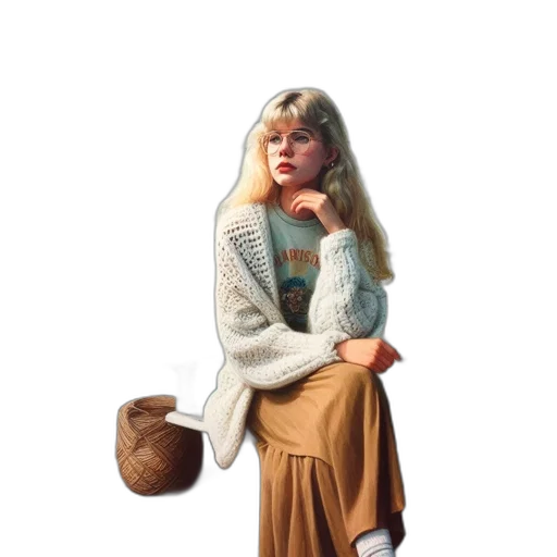 dress, jacket, hat, photorealistic transparent PNG cut-out