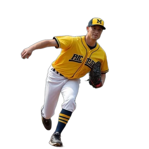 michigan, state, baseball, highlights transparent PNG cut-out