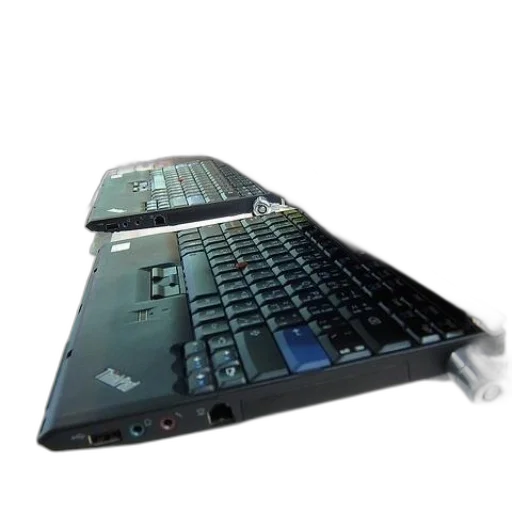 3d render, cyberpunk, thinkpad, laptop transparent PNG cut-out