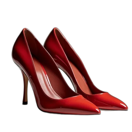 shoes, red, giano, galdi transparent PNG cut-out