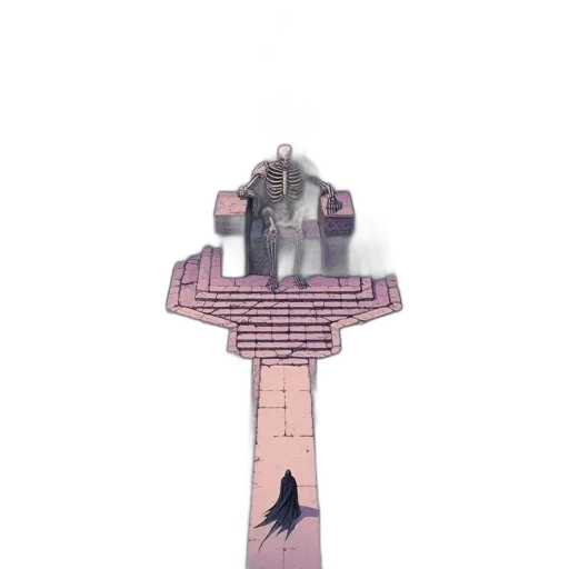 weapon, staff, sword, crown transparent PNG cut-out