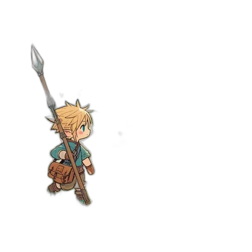sword, weapon, staff, pixel art transparent PNG cut-out