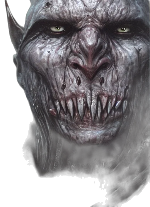face, creature, mask, concept art transparent PNG cut-out