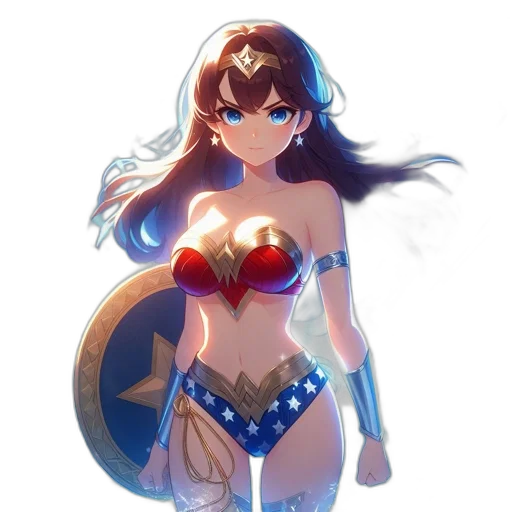 crown, weapon, dress, anime transparent PNG cut-out