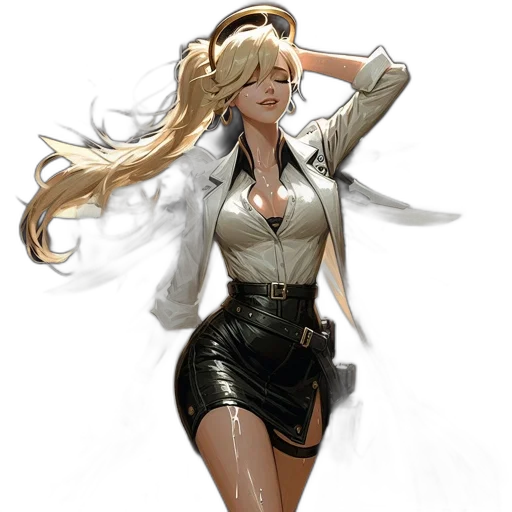 staff, concept art, comic book art, anime transparent PNG cut-out