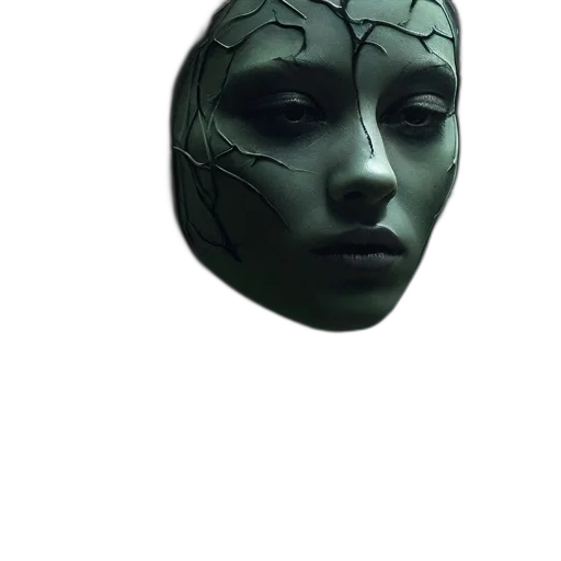 mask, face, creature, jewelry transparent PNG cut-out