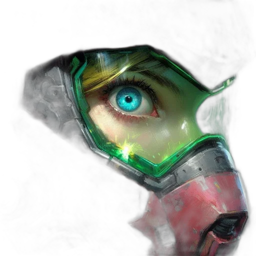 mask, face, robot, weapon transparent PNG cut-out