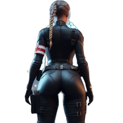 jacket, weapon, staff, concept art transparent PNG cut-out