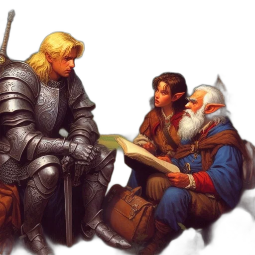 sword, fantasy art, concept art, comic book art transparent PNG cut-out