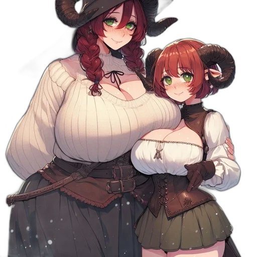 hat, staff, jacket, dress transparent PNG cut-out