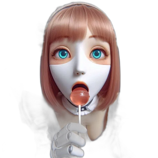 mask, face, robot, staff transparent PNG cut-out