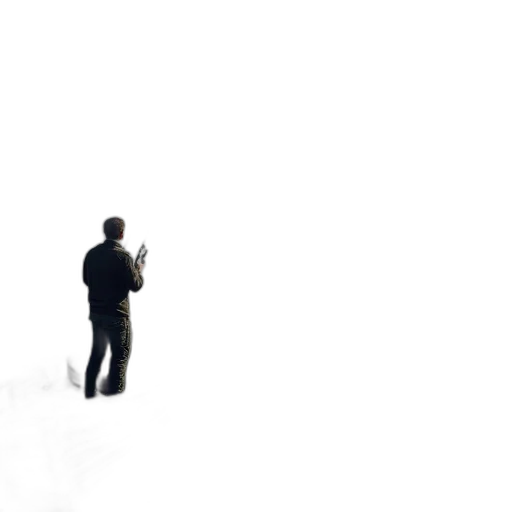 staff, robot, jacket, face transparent PNG cut-out
