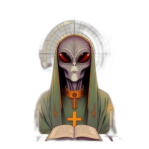 mask, creature, robot, staff transparent PNG cut-out