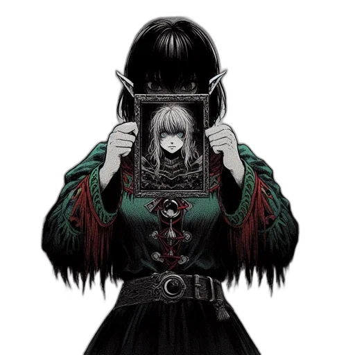 mask, face, dress, creature transparent PNG cut-out