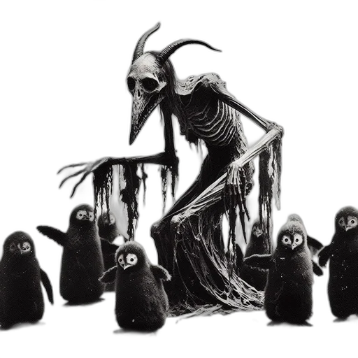 creature, staff, animal, robot transparent PNG cut-out