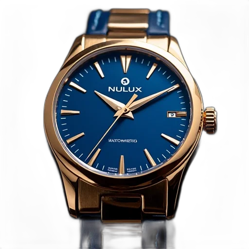 jewelry, blue, gold, watch transparent PNG cut-out