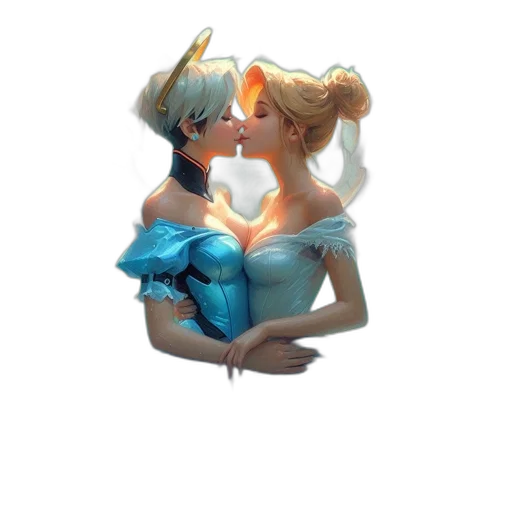 dress, mask, crown, staff transparent PNG cut-out