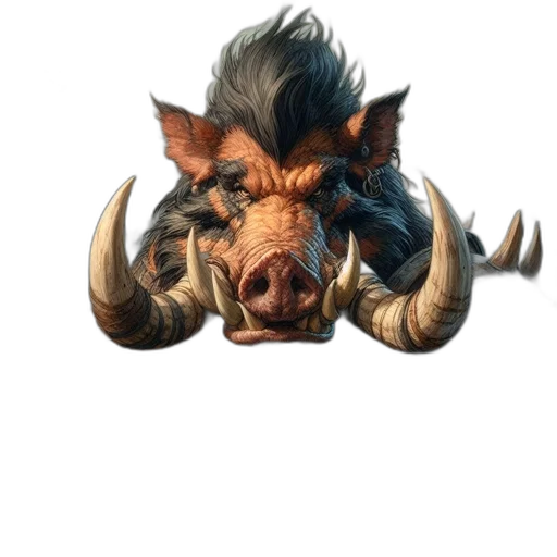 animal, face, mask, staff transparent PNG cut-out