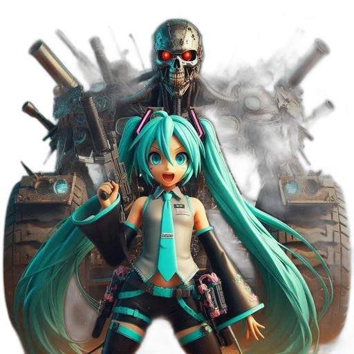 robot, weapon, sword, car transparent PNG cut-out