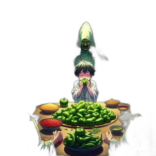 food, crown, hat, staff transparent PNG cut-out