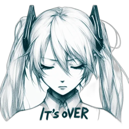 anime, vaporwave, pixel art, concept art transparent PNG cut-out