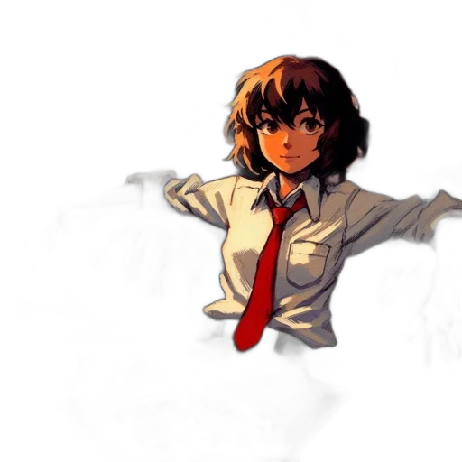 weapon, staff, dress, robot transparent PNG cut-out