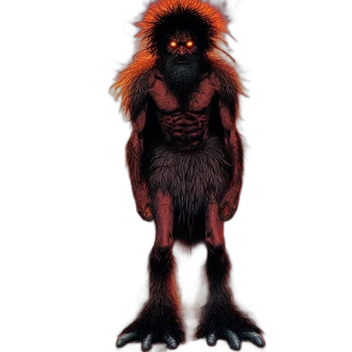creature, animal, mask, staff transparent PNG cut-out