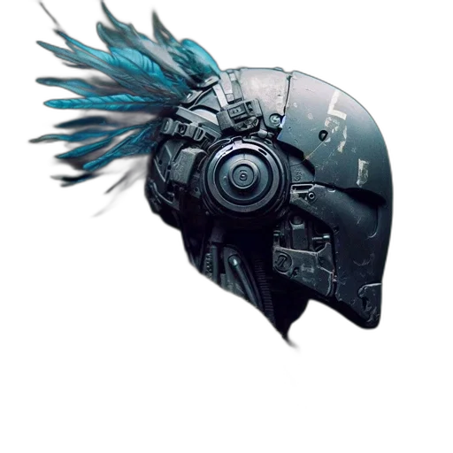 mask, robot, weapon, hat transparent PNG cut-out