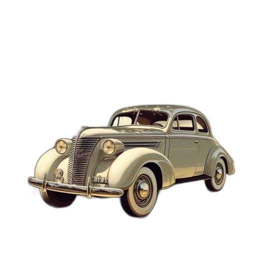 car, photorealistic, 3d render, concept art transparent PNG cut-out