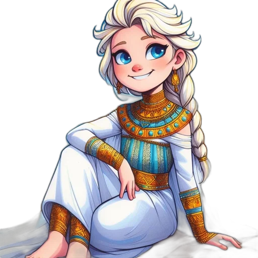 dress, dragon, crown, fantasy art transparent PNG cut-out