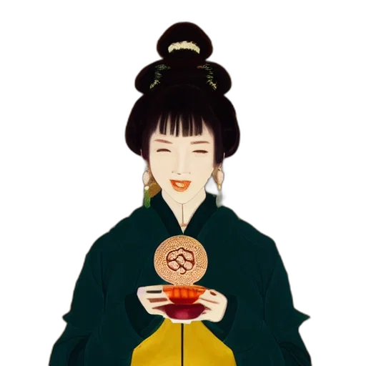 jewelry, staff, face, pixel art transparent PNG cut-out