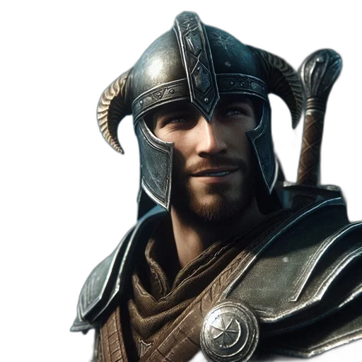 sword, dragon, face, hat transparent PNG cut-out