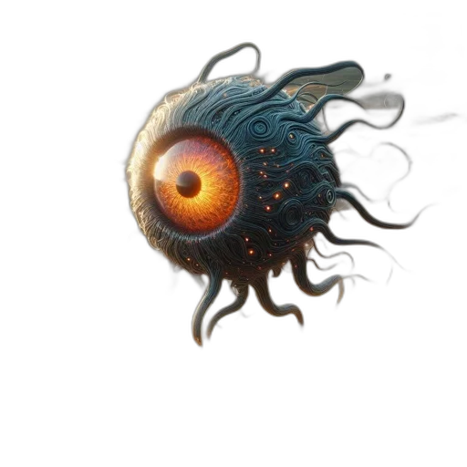 creature, mask, animal, hair transparent PNG cut-out