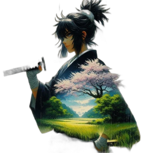 sword, staff, weapon, dragon transparent PNG cut-out