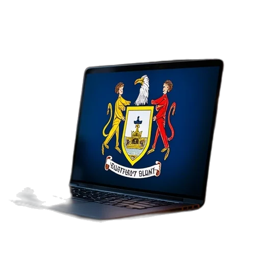 large, massachusetts, state, emblem transparent PNG cut-out