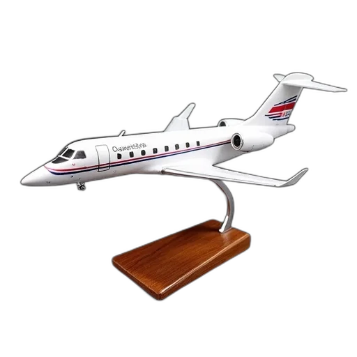 3d render, white, model, airplane transparent PNG cut-out