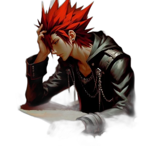 jacket, concept art, pixel art, comic book art transparent PNG cut-out