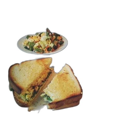 food, sandwich, cut, half transparent PNG cut-out