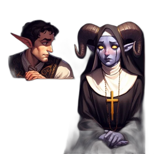 concept art, fantasy art, pixel art, watercolor transparent PNG cut-out