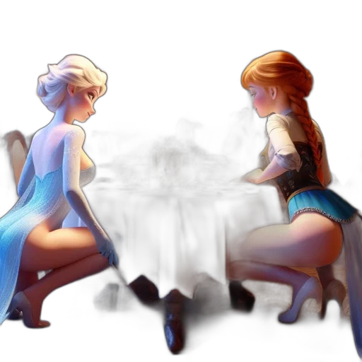 dress, crown, concept art, fantasy art transparent PNG cut-out