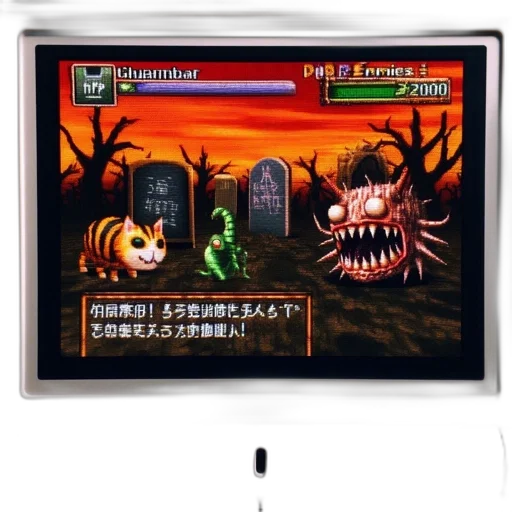 pixel art, concept art, video, game transparent PNG cut-out